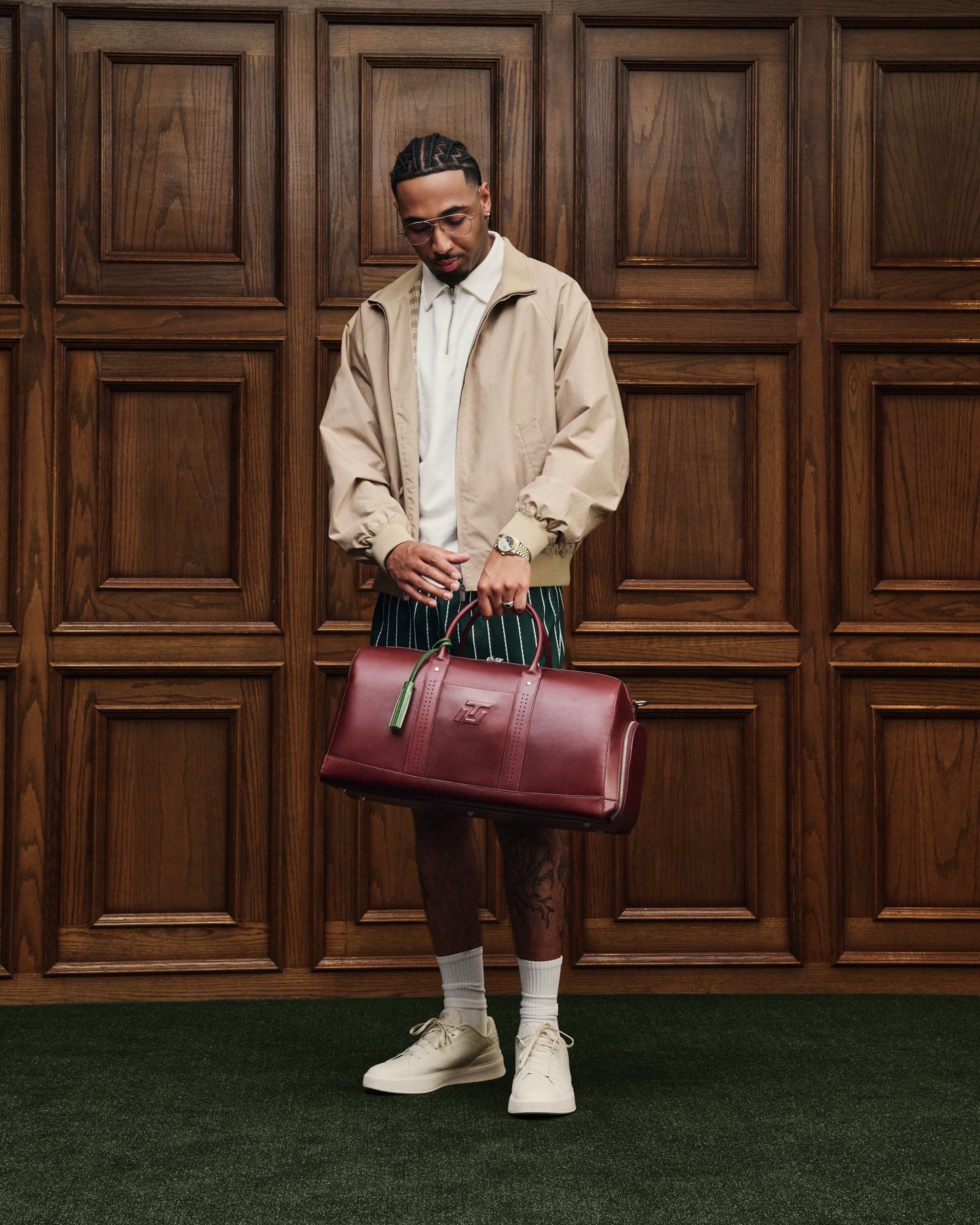 ITL Leather Monarch Duffle