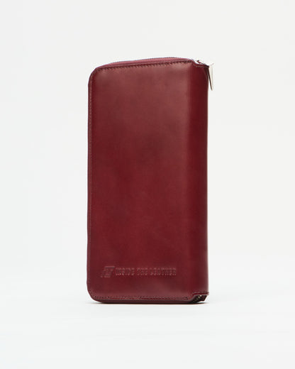 ITL Leather Glove Wallet - Chocolate