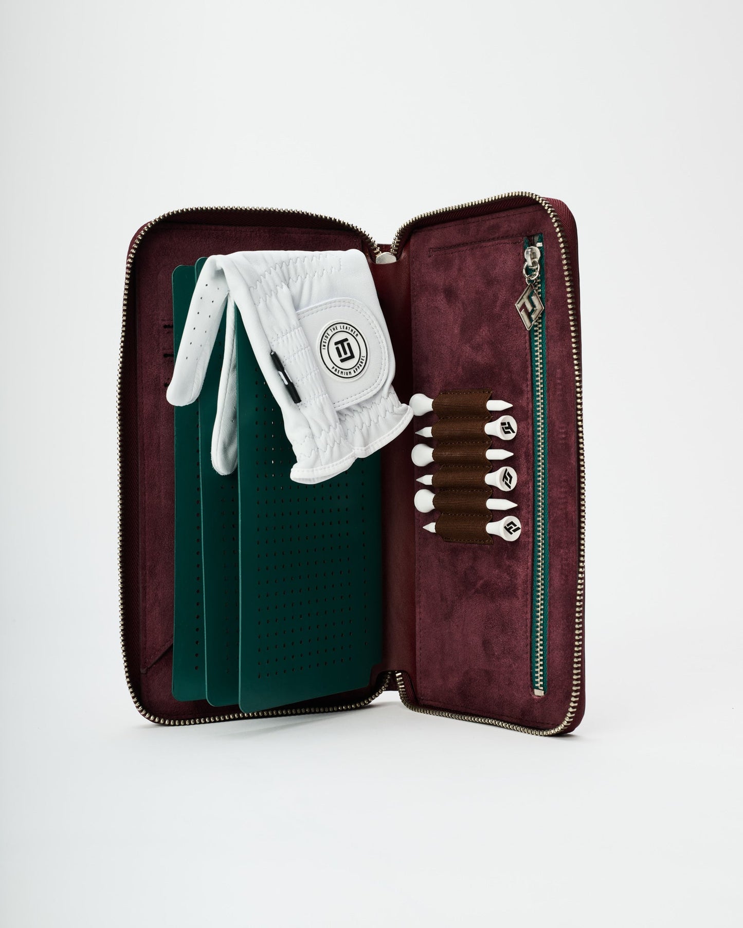 ITL Leather Glove Wallet - Chocolate