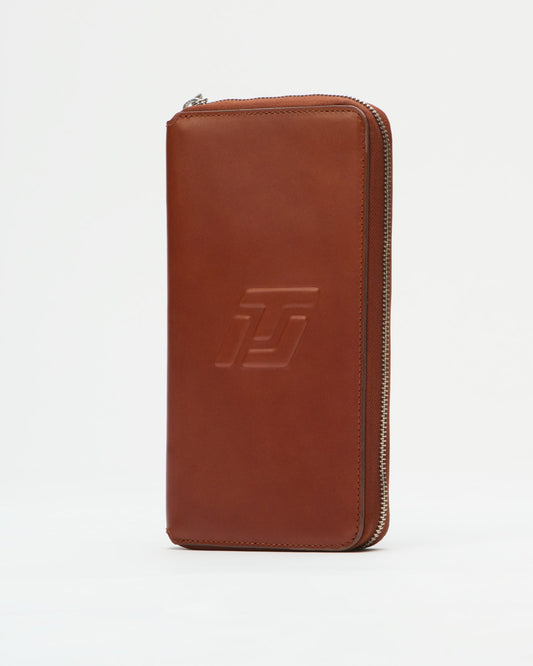ITL Leather Glove Wallet - Cognac