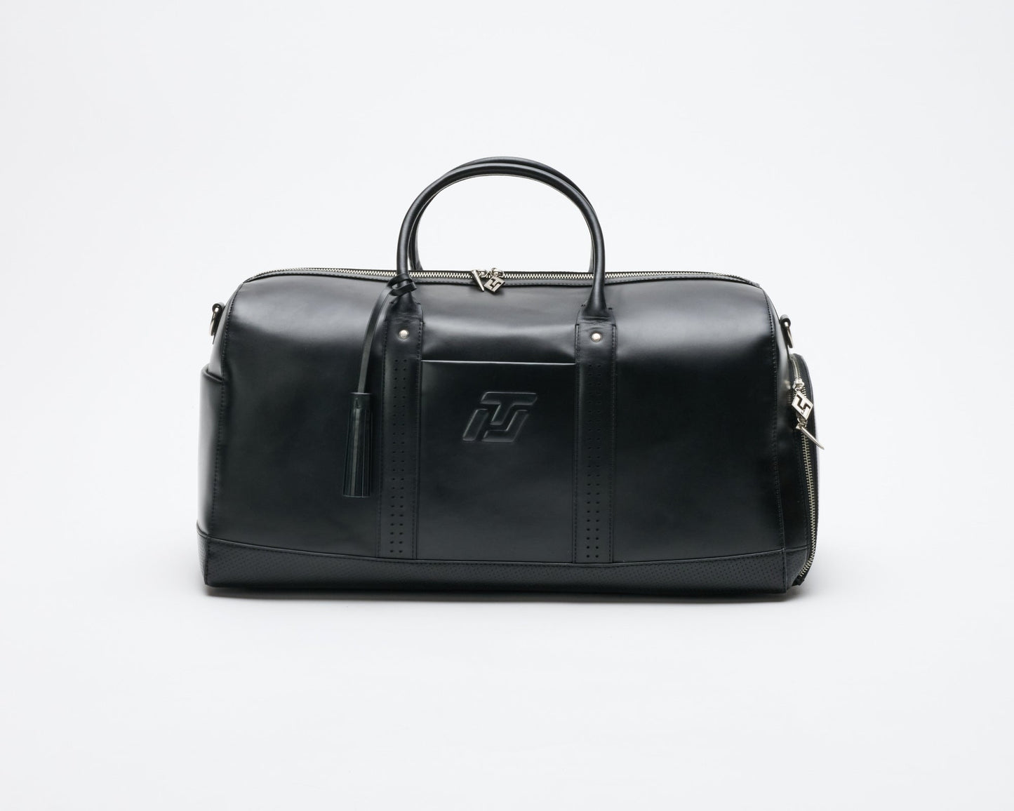 ITL Leather Monarch Duffle - Black