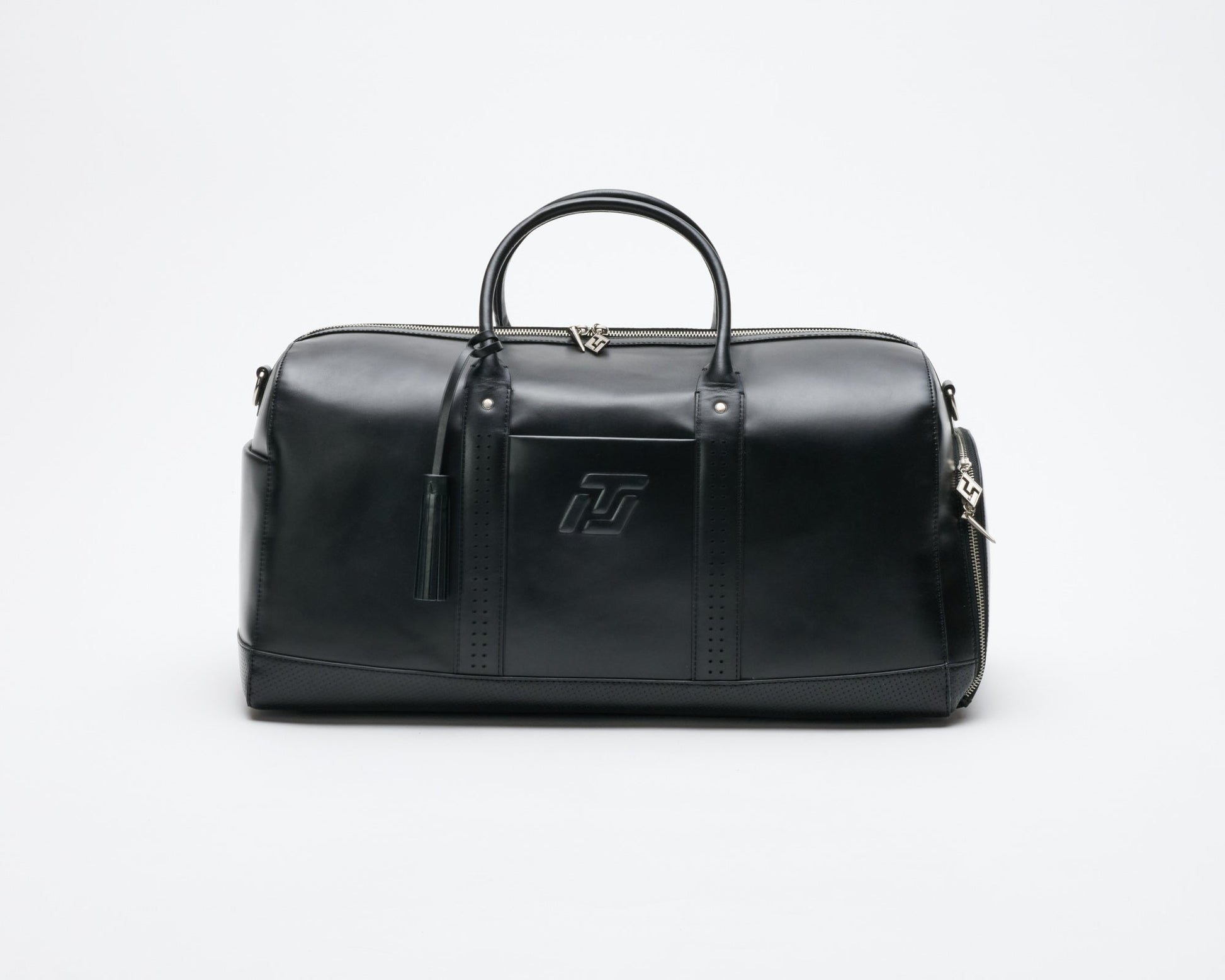 ITL Leather Monarch Duffle - Black