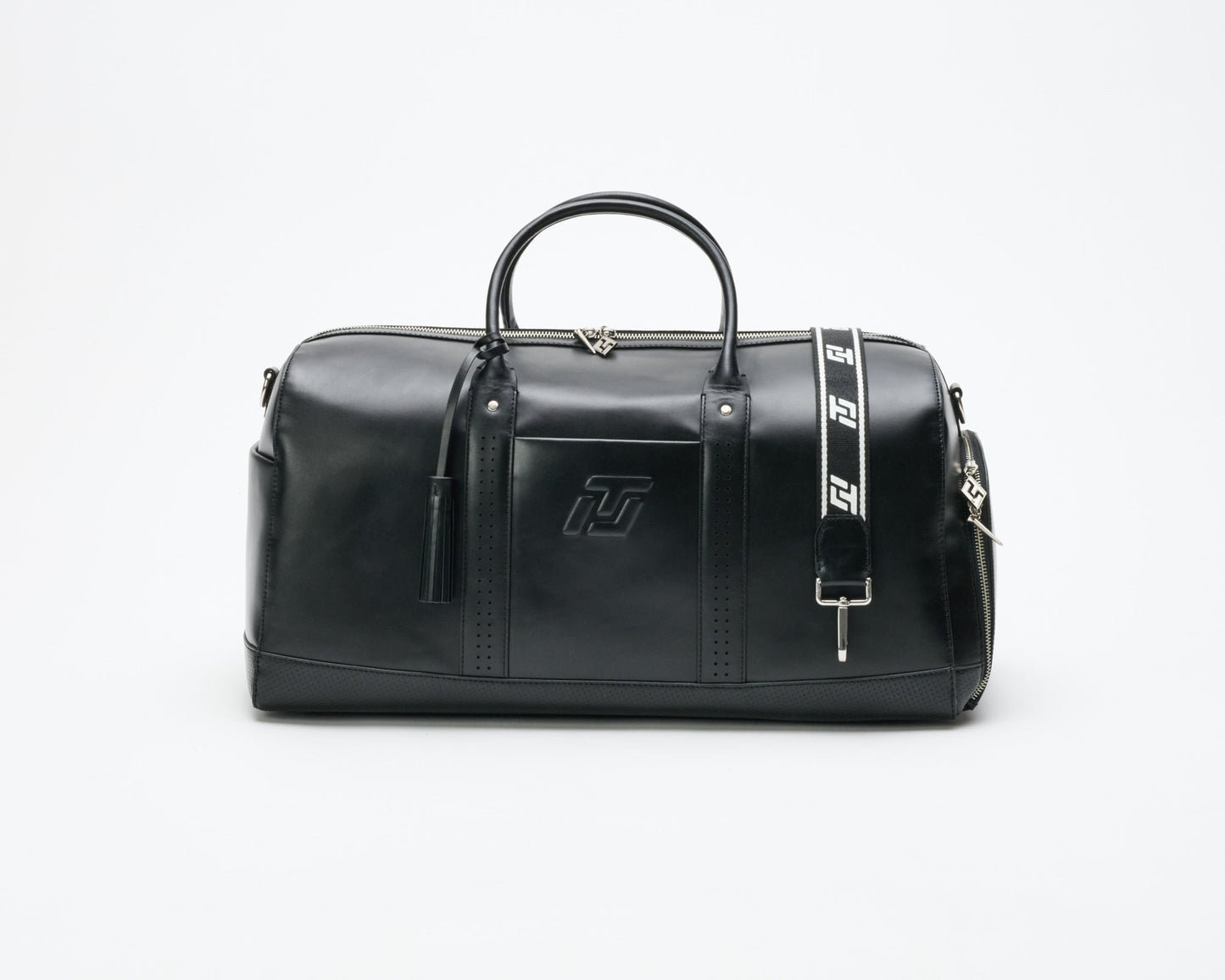 ITL Leather Monarch Duffle - Black