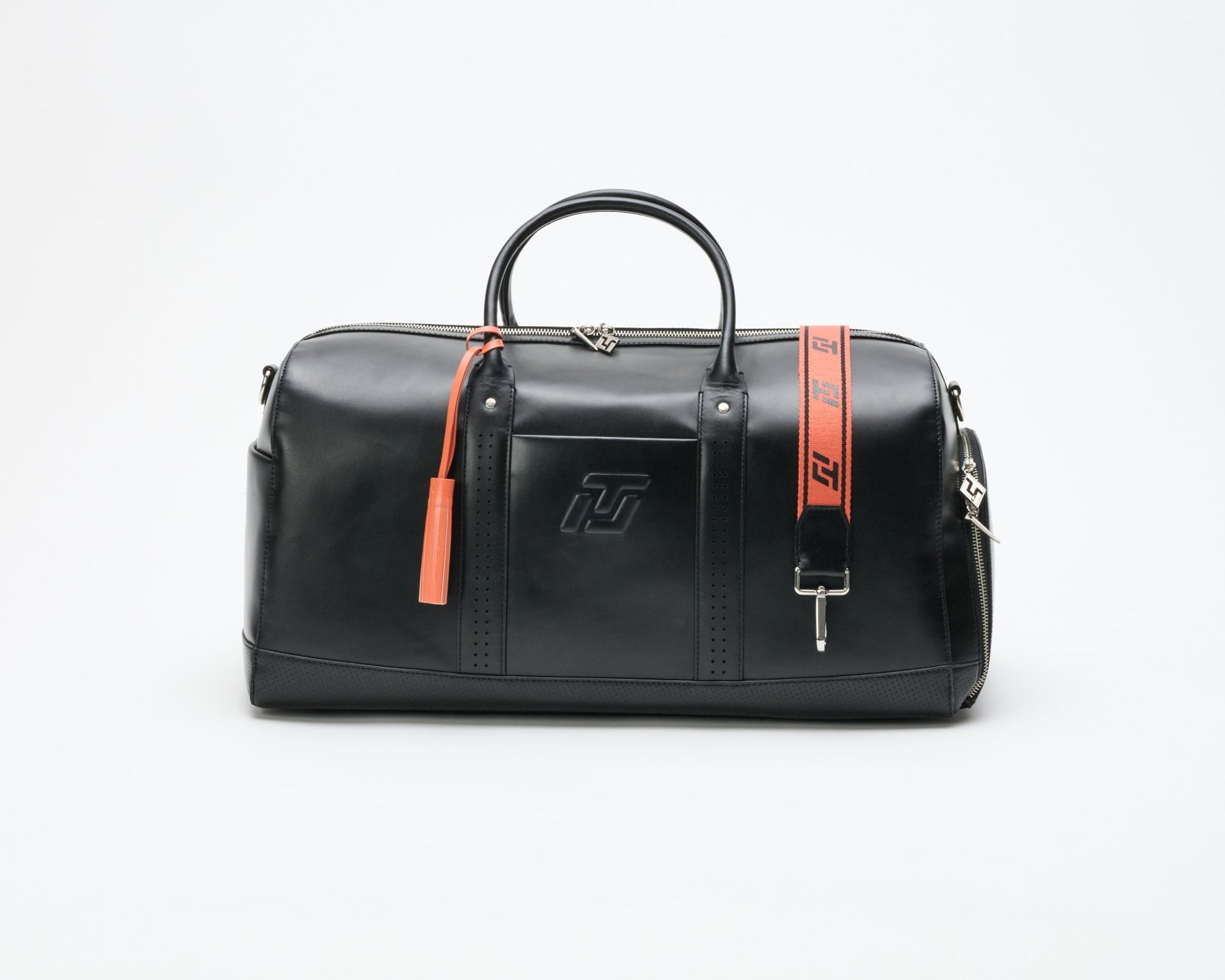ITL Leather Monarch Duffle - Black