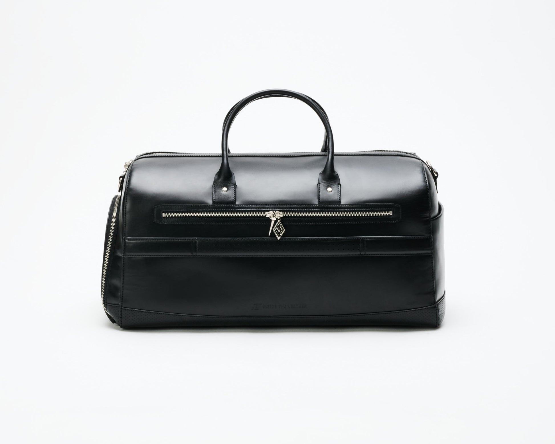 ITL Leather Monarch Duffle - Black