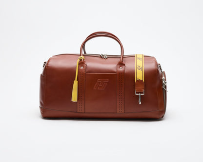 ITL Leather Monarch Duffle - Cognac