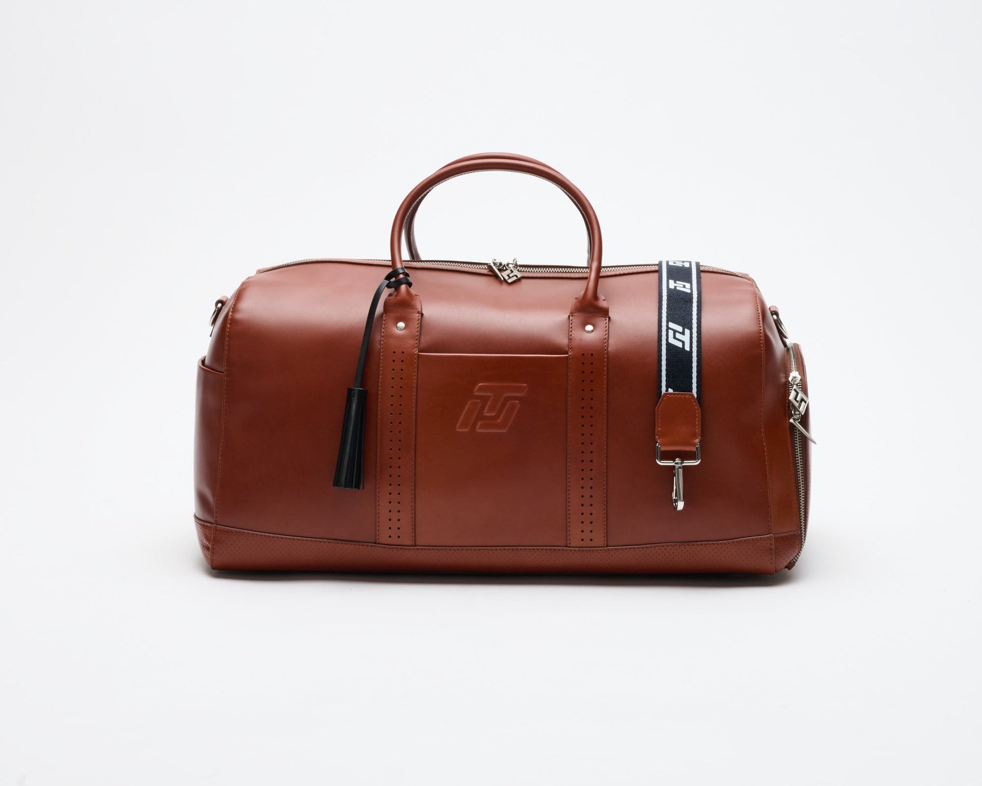 ITL Leather Monarch Duffle - Cognac