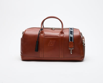 ITL Leather Monarch Duffle - Cognac