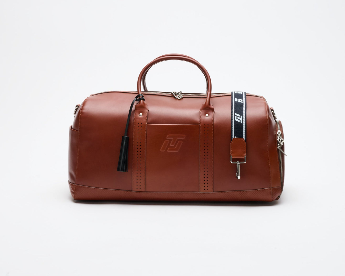ITL Leather Monarch Duffle - Cognac
