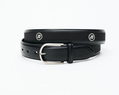 Men's ITL Leather Tournament Belt - Black