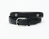 Men's ITL Leather Tournament Belt - Black