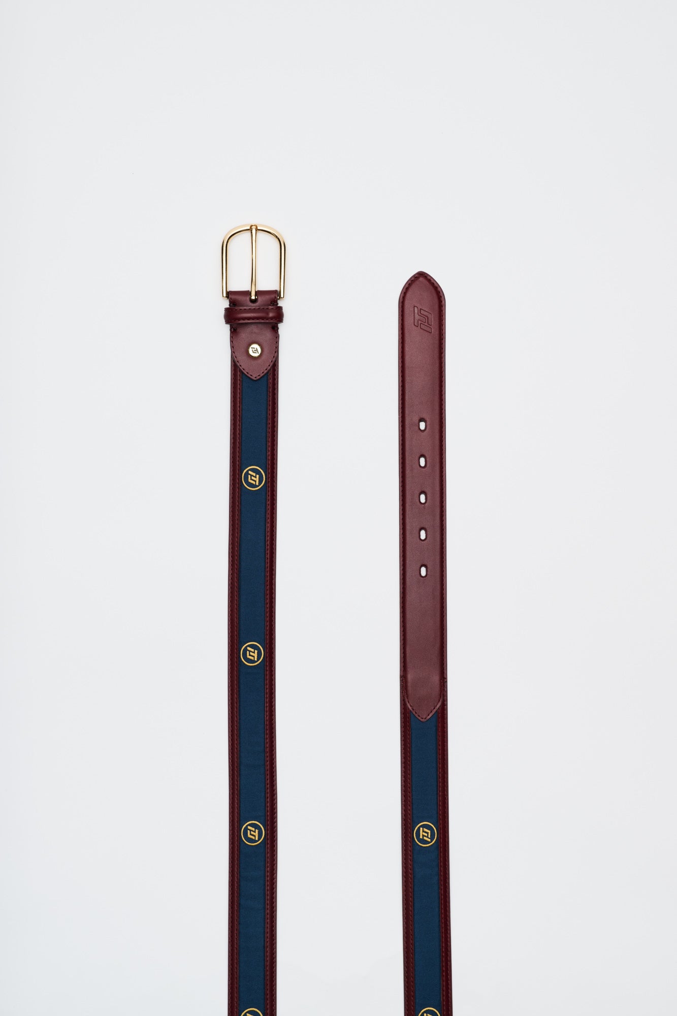 Men's ITL Leather Tournament Belt - Chocolate