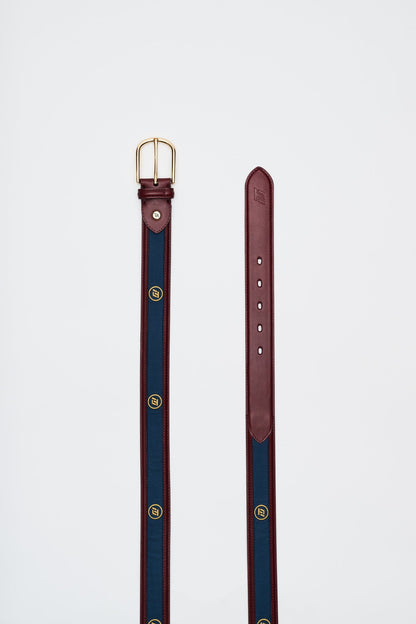 Men's ITL Leather Tournament Belt - Chocolate