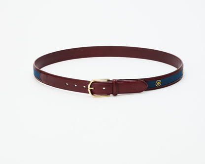 Men's ITL Leather Tournament Belt - Chocolate