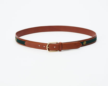 Men's ITL Leather Tournament Belt - Cognac