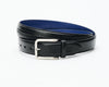 Men's ITL Leather Trapunto Belt - Black