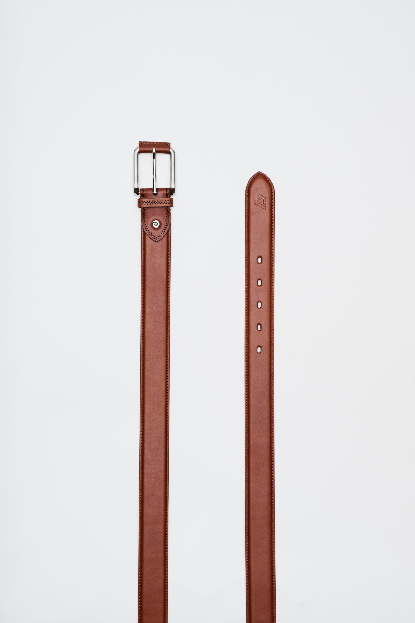 Men's ITL Leather Volt Belt - Cognac