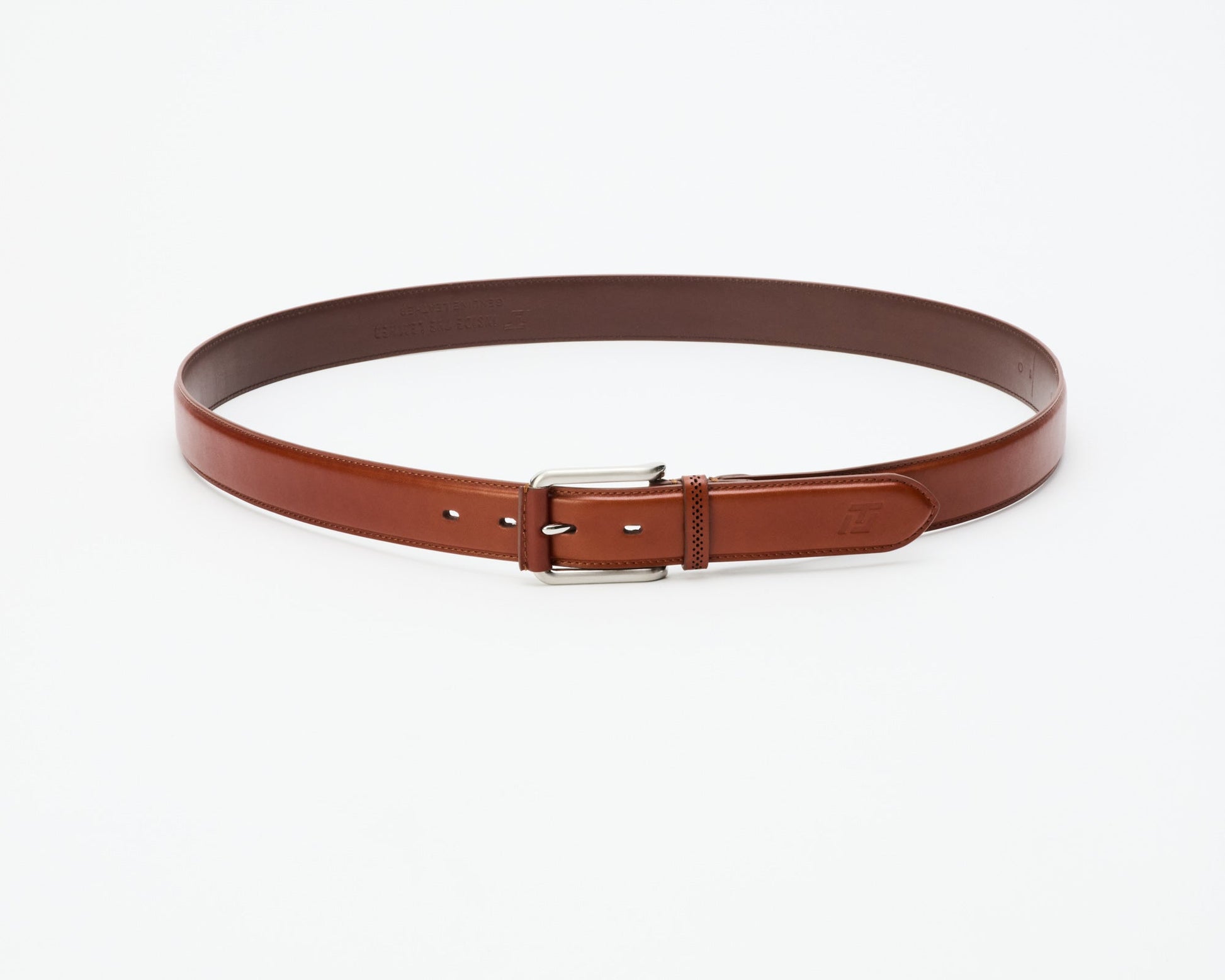 Men's ITL Leather Volt Belt - Cognac