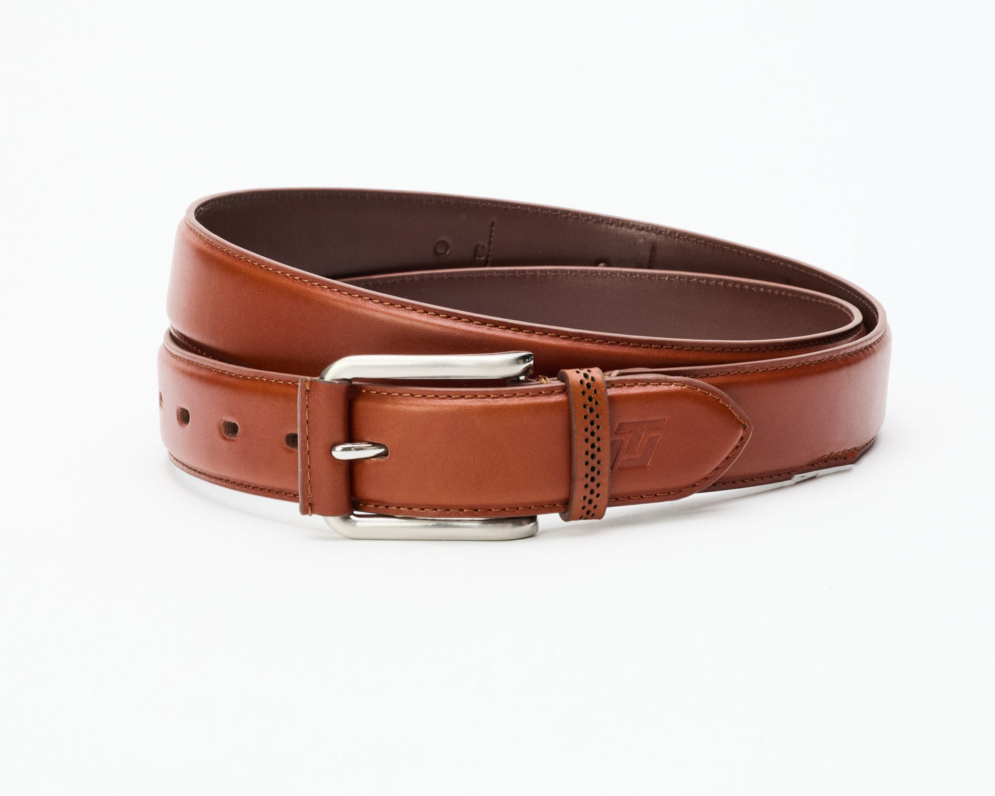 Men's ITL Leather Volt Belt - Cognac