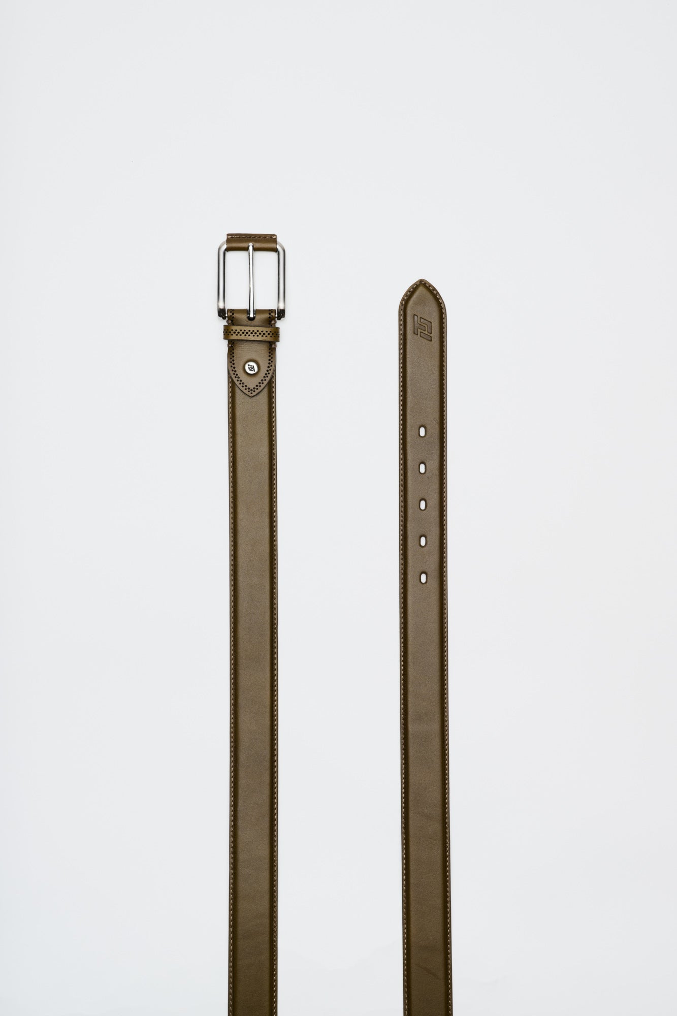 Men's ITL Leather Volt Belt - Olive