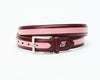 Men's ITL Leather Woods Belt - Chocolate / Dusty Rose