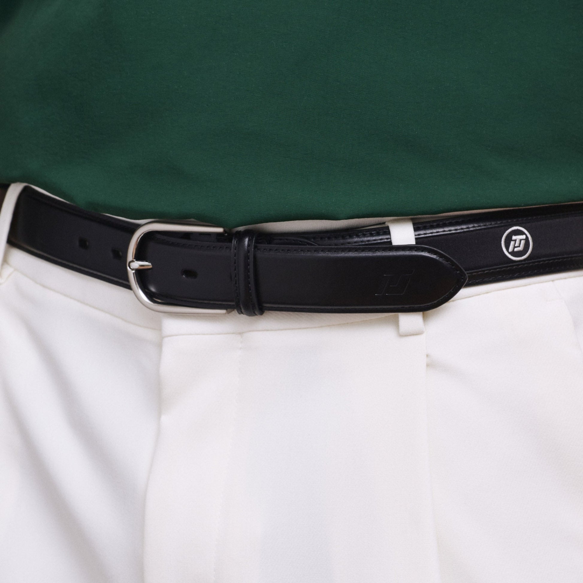 Men's ITL Leather Tournament Belt - Inside the Leather Golf Gloves