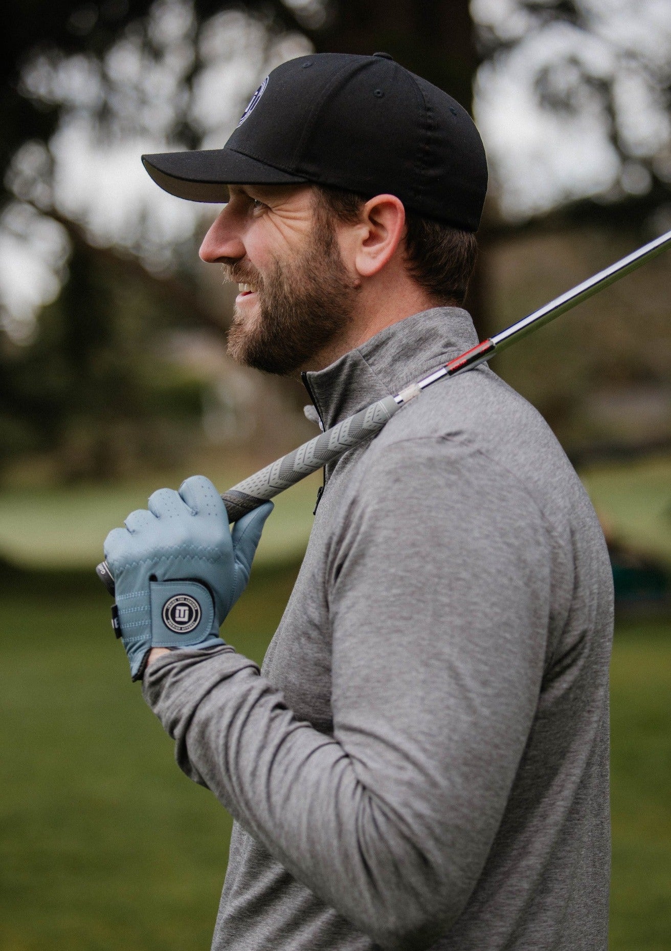 Men's ITL Practice Glove - Steel Blue